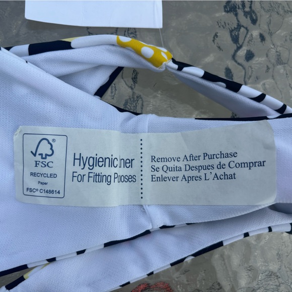 Trillium Lizzie Daisy Black High Leg Bikini Set Complete Bikini Set - Picture 4 of 10